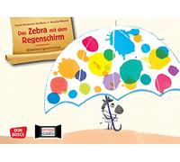 Das Zebra mit dem Regenschirm. Kamishibai Bildkartenset: Entdecken - Erzählen - Begreifen: Bilderbuchgeschichten. Eine Tiergeschichte über Zusammenhalt, Gemeinschaft und füreinander da sein