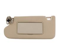 Dasbecan Beige Sun Visor Compatible with Nissan Altima 2013-2018 with Mirror and Vanity Light Without Sunroof Replaces# 96401-3TA2A (Beige Left)