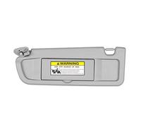 Dasbecan - Parasol Izquierdo para Honda Civic 2006-2008, número de Pieza 83280-SNA-A01ZA (Gris Transparente)