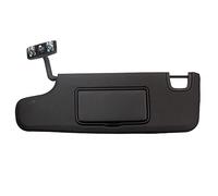 Dasbecan Visera Solar Negra para el Lado Izquierdo del Conductor Compatible con Jeep Wrangler JK 2007-2018 reemplaza # 6CJ07DX9AA