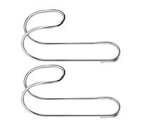 Dasbsug 2 organizadores de manguera de jardín resistentes, ganchos para tuberías de agua, ganchos de gran capacidad de carga para uso en interiores y exteriores, ganchos de acero inoxidable para