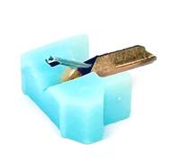 Dasbsug Aguja giratoria que ofrece una amplia respuesta de frecuencia y ergonómica para N44C, M44C, M80E, AP76, M44E, M55E, aguja de fonógrafo de alta compatibilidad