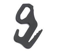 Dasbsug Correas de tienda de campaña, gancho tensor de cuerda de aleación de aluminio, mecanismo de apriete de cuerda flexible, accesorios de camping, gancho de sujeción para tienda de campaña