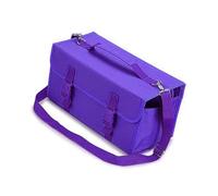 Dasbsug Estuche para marcadores para 120 organizadores, multifuncional, con cremallera, bolsa de transporte con diseño de correa para el hombro, Purple