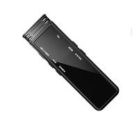 Dasbsug Grabadora de sonido profesional de 32 GB, función ligera, disfruta de una captura de sonido clara, dispositivo de voz con cancelación de ruido negro