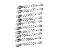 Dasbsug Juego de 10 guirnaldas adhesivas de silicona para colgar cables de cocina, organizador de cables, corona de Navidad, colgador de calcetines, clip de gestión de cables