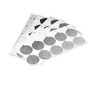 Dasbsug Juego de 100 cápsulas de aluminio para tapas, selladores de café, película de sellado, calcomanías de taza de aluminio, película de sellado de aluminio para café