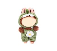 Dasbsug Juego de suministros de ropa de muñeca de ganchillo con agujas de hilo de gancho, instrucciones paso a paso y accesorios de tejer con herramienta