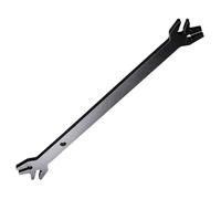 Dasbsug Llave de fijación de llantas de motocicleta, herramienta de ajuste múltiple con acero de alta resistencia de 8,7 mm, 8,5 mm, 7,5 mm, 6,3 mm, enderezador de llantas de acero de alta resistencia