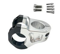 Dasbsug Manillar corto de aleación de aluminio para bicicletas equilibradas, accesorios de ciclismo, manillar corto de aleación de aluminio de alta resistencia para bicicletas de carretera