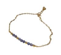 Dasbsug Piedras natales de cristal ajustables, 12 piedras preciosas para cada mes, 3 mm, joyería de piedra natural facetada, joyería delicada y ajustable, talla única, como se describe