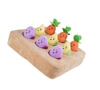 Dasbsug Puzzle Squeaky Potato Juguete de estimulación mental para perros, alfombrillas de patata para perros y estimulación mental Noseworks Toy