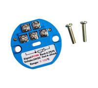 Dasbsug Transmisor de temperatura PT100 0-100℃/-150℃/-300℃ 4-20mA Salida de potencia DC24V para un transmisor de gestión eficiente