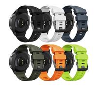 DASEB 6 piezas para Garmin Instinct Correa de reloj/Forerunner 955, correas de silicona suave de 22 mm para reloj Instinct 2/Forerunner 935/945/965, One Size, agate