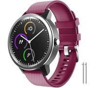 DASEB Para Garmin Vivoactive 3 Band, banda de liberación rápida de 20 mm para Venu, Venu 2 Plus, Venu Sq, Venu Sq 2, Forerunner 245, Forerunner 645, Approach S40/S42(Fuchsia)