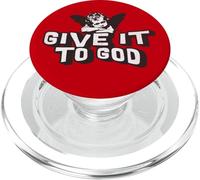 Dáselo a Dios Refranes católicos PopSockets PopGrip para MagSafe