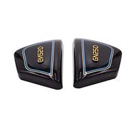 DaSenLa 1 par de parásitos a la Derecha y hacia la Izquierda Cubiertas del Lado Ajuste for Las Piezas de Motocicletas de Suzuki GN 250 GN250 GN250 Piezas de la Motocicleta DaSenLa (Color : Black)