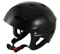 Dasertoe Casco de Seguridad Protector 11 Agujeros Transpirable para Deportes Acuáticos Canoa Surf Paddleboard - Negro