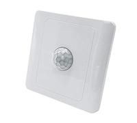 Dasertoe Interruptor de Sensor de Movimiento Infrarrojo PIR 220V Control AutomáTico Interruptor de IluminacióN de LáMpara LED Detector de InduccióN Corporal Inteligente
