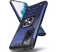 DASFOND Diseñado para Funda Galaxy S20 FE, Funda Protectora para teléfono de Grado Militar con Soporte Mejorado [Soporte magnético] para Samsung Galaxy S20 FE, Azul