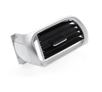 Dash AC Rejilla Ventilación Compatible Con Porsche Para Carrea Para Targa Para GT2 GT3 997 2004-2011 Cubierta Salida Rejilla Ventilación Aire Acondicionado Central AC(Silver Left)