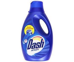 Dash Actilift - Detergente líquido para ropa en lavadora y a mano, con smacchiatappo - 2 botes de 1495 ml [2990 ml, 46 Lavados]