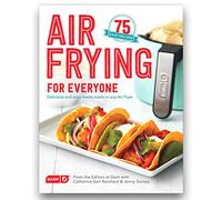 DASH Air Fryer Recipe Book para Comidas más saludables y deliciosas, Aperitivos y postres, Papel, Libro de Cocina