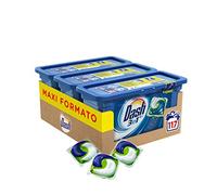 Dash All in 1 Pods - Detergente para lavadora en cápsulas regulares, tamaño maxi, 3 x 39 cm, 117 lavados
