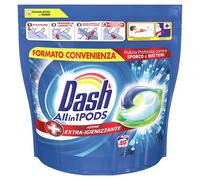 Dash Allin1PODS + Acción extra-higienizante PODS para la colada, 98 lavados, limpieza profunda contra la suciedad y las bacterias