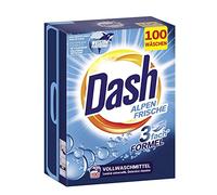 Dash® Alpen Fresh Polvo I Detergente completo para ropa blanca I 100 lavados I ropa fresca y radiante pura | 6,5 kg