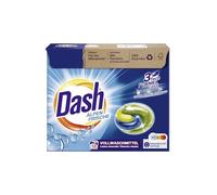 Dash® Alpes - Detergente 3 en 1, 18 lavados, limpieza potente, eliminación de manchas y frescor alpino para ropa blanca