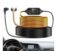 Dash Cam - Cable de cableado fijo para coche, 3 núcleos, cable de carga con pantalla, circuito de protección tipo C para modo de vigilancia permanente al aparcar
