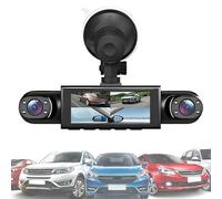 Dash CAM for Car, 4 Channel Camera Recorder, Full HD 1080P Front Rear Left Right View, Built- n 32G Card, Night Vision with Reverse Image for Parking Driving Racing Vehicle Security
