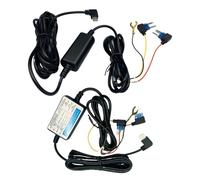 Dash Cam Hardwire Kit - 12 V 24 V a 5 V 2,5 A cable de fusible de transformador de corriente | ABS Automotive Coche Camión Aparcamiento Dispositivo de cableado Multifunción 3 Núcleos de fusible de