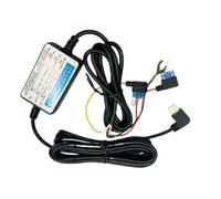 Dash CAM Hardwire Kit - 137.8 Inch USB C Power Cable | ABS Car Wiring Kit - Đashcam hardwire Kìt with USB C Connection 5V 3A Output for Stable Reliable Đashcam Power in Vehicles