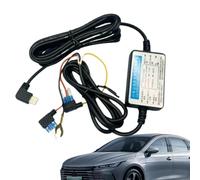 Dash CAM Hardwire Kit - ABS 350cm | 12V 24V To 5V 3A USB C Car Charger Hardwire Fuse Kit, Low Voltage Protection Dash Camera Power Cable For Car Truck | Vehicle Use
