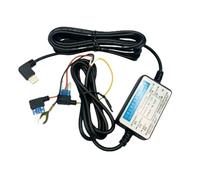 Dash CAM Hardwire Kit USB C, 12V-24V to 5V 2.5A Converter, Type-C Hard Wire Charger Kit with Low Voltage Protection, 3-Core Power Cable for Automotive Truck Dash Cameras
