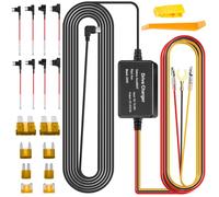 Dash Cam Hardwire Kit, USB-C Display Hardwire Kit, Dashboard Camera Car Charger Cable Kit 12V to 5V, Cable para Dashcam, Protección de Baja Tensión para Fuses