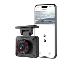 Dash CAM,WiFi Dash Camera for Cars,1080P Front Car Camera Wireless,AKEEYO Mini Dashcam for Cars with Night Vision,24H Parking Mode, Loop Recording,G-Sensor, App,Support 256GB MAX
