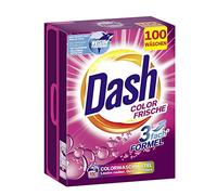 Dash® Color Fresh Polvo I Detergente para ropa de colores I 100 lavados I ropa fresca de colores brillantes | 6,5 kg
