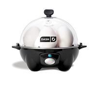 Dash DEC005BK BLACK 6 Egg Rapid Cooker w/ Poaching Tray & Measuring Cup by Dash