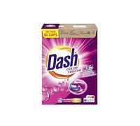 Dash® Detergente Caps XXL Color Fresh 3 en 1, cápsula I 60 lavados I para ropa colorida I fórmula 3 en 1 para frescura, pureza y limpieza | 1,49 kg