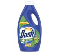 Dash Detergente líquido con tecnología antiolor 1.485 L, 27 lavados, eficaz sobre las manchas, cada lavado