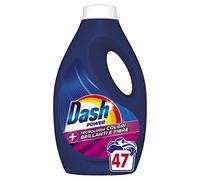 Dash Detergente para lavadora líquido, 47 lavados, tecnología de colores brillantes y fibras, extrasuave de las fibras