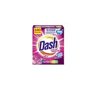 Dash Polvo fresco de color - Detergente en polvo para ropa de colores brillantes y frescos, 100 lavados