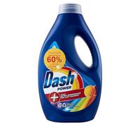 Dash Power - Detergente líquido para lavadora, 20 lavados, acción extrahigienizante para prendas de color, eficaz incluso en frío y en ciclos cortos