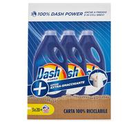 Dash Power Detergente líquido para lavadora, 60 lavados, acción extraquitamanchas, eliminación de manchas adicionales, eficaz incluso en frío y en ciclos cortos