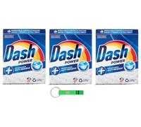 Dash Power Detersivo Lavatrice In Polvere, Polvo Detersivo para lavadora, tecnología antiresiduos, 37 lavados 1850 G + llavero Beni Culinari gratuito