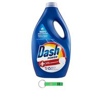 Dash Power Detersivo Liquido Lavatrice Extra Igiene - Detergente líquido para lavadora, 36 lavados, 1800 ml, acción extra higiénica + llavero Beni Culinari gratuito