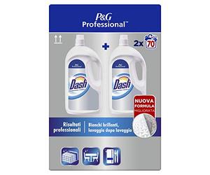 Dash Professional Detergente para lavadora líquido, 140 lavados (2 x 70), máximo formato, eficaz incluso a baja temperatura